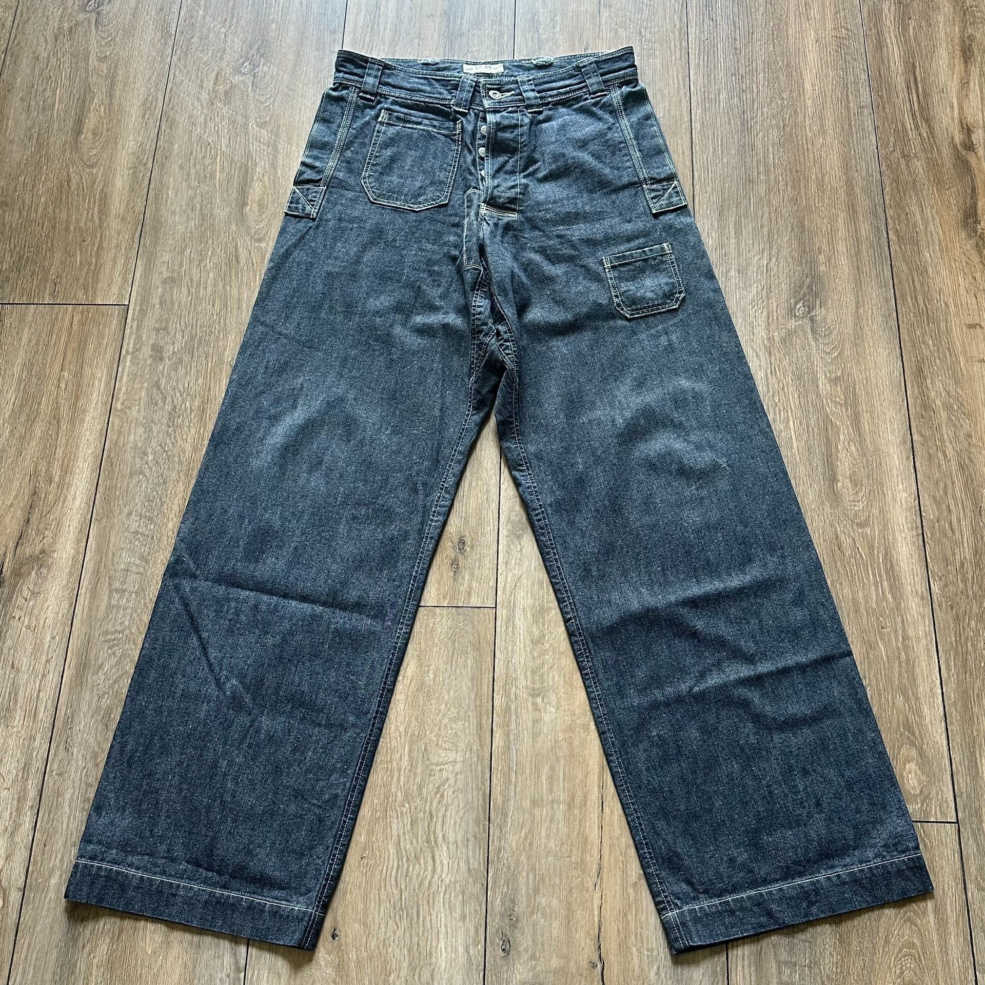 Jelado Jelado John Gluckow Denim Painter Pants Size US 32 / EU 48 - 3 Thumbnail