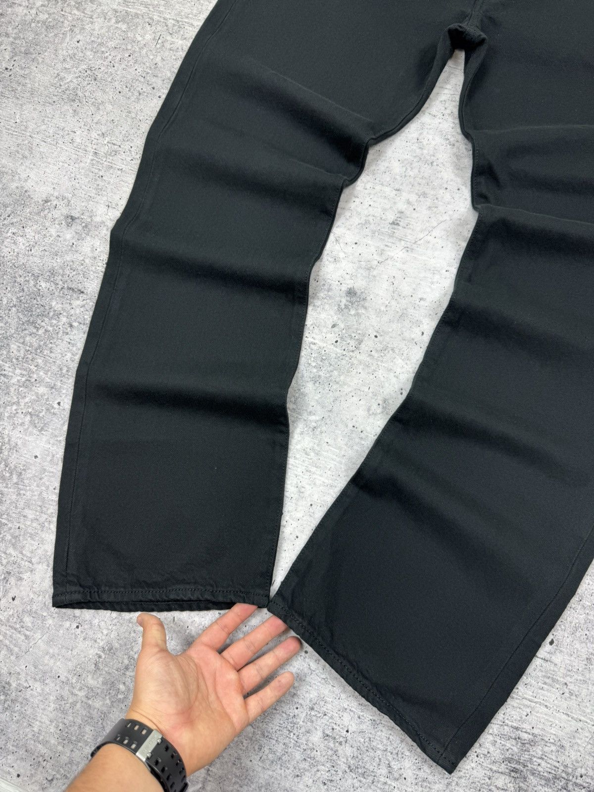 Levi's Vintage Levi’s 501 Straight Fit Black Denim Jeans Trousers Size US 38 / EU 54 - 9 Thumbnail