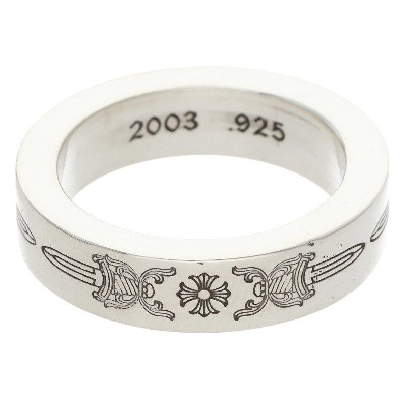 Chrome Hearts Chrome Hearts Spacer Dagger Silver Ring Size ONE SIZE - 1 Thumbnail