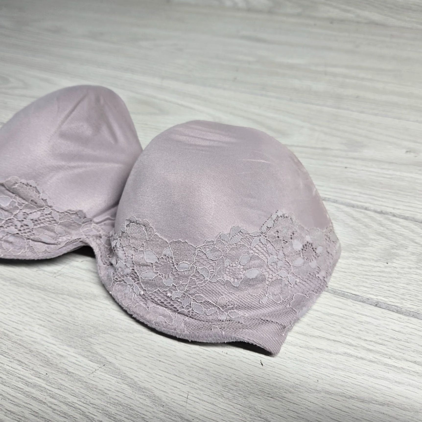 Victoria's Secret Victoria's Secret Bra Purple Strapless Lined Sans Bretelles Double 34DDD Size ONE SIZE - 2 Thumbnail