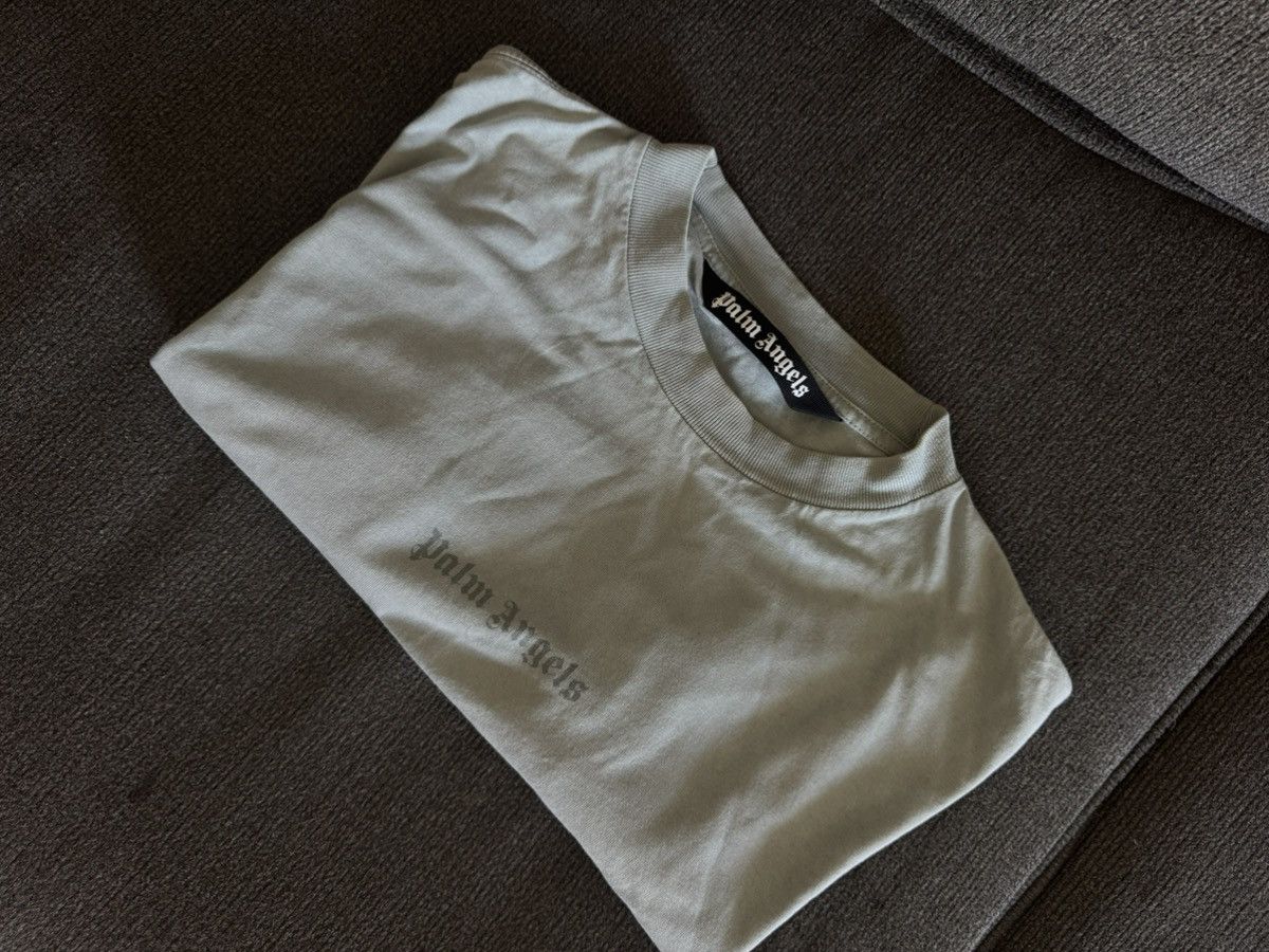 Palm Angels Palm Angels Blue Grey Tee Size US S / EU 44-46 / 1 - 2 Thumbnail