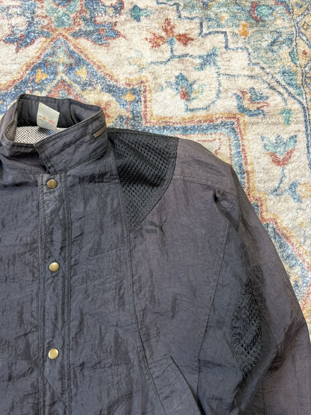 Puma Vintage Puma Black Jacket Medium Size US M / EU 48-50 / 2 - 4 Thumbnail