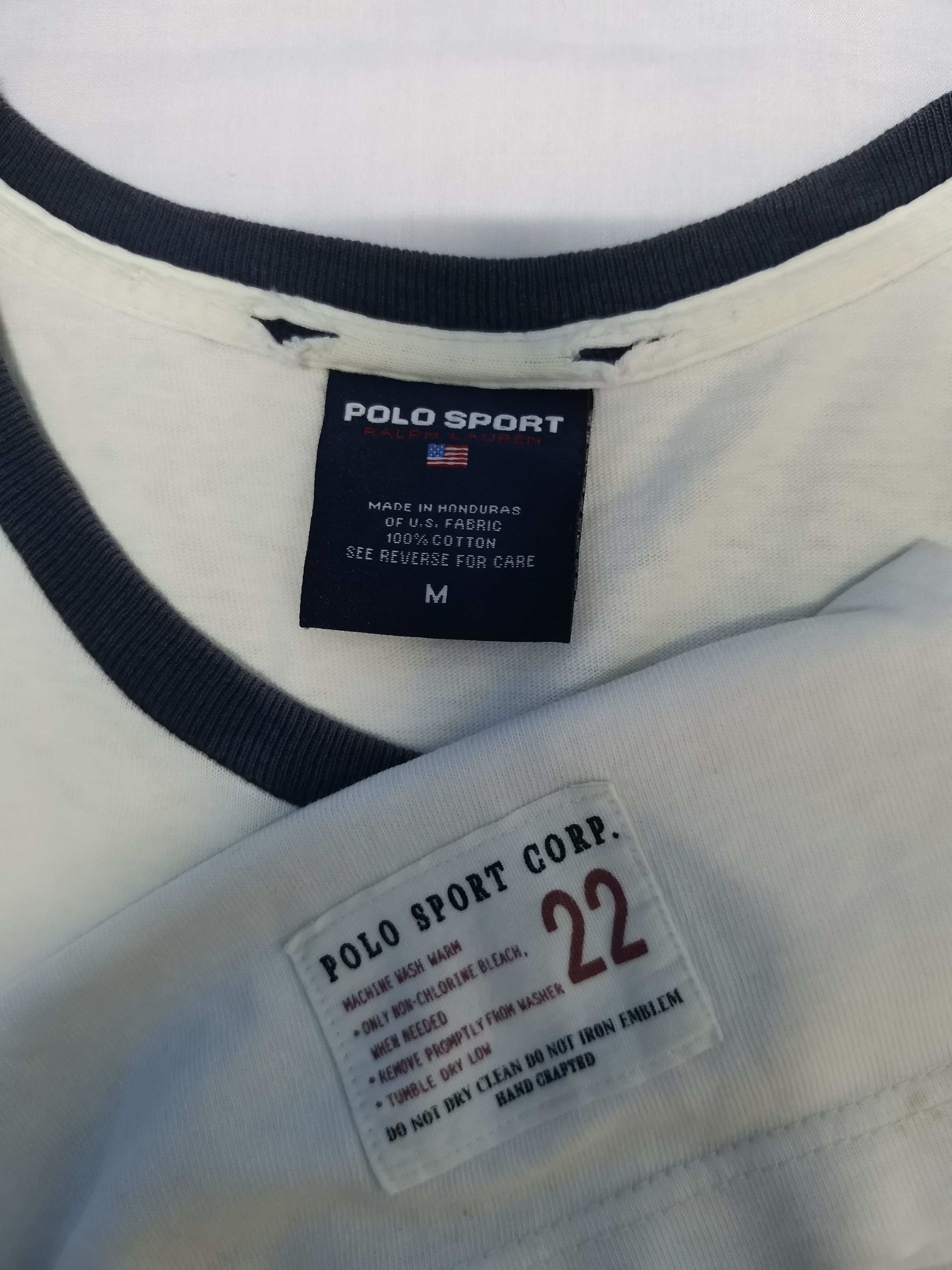 Polo Ralph Lauren Vintage Polo Sport Ralph Lauren Wings Tee Size US M / EU 48-50 / 2 - 3 Thumbnail