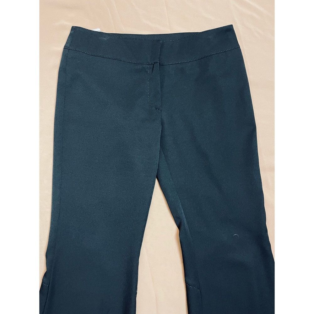 Laura Biagiotti Laura Biagiotti Roma Black Bootcut Pants With Pleated Made Size 34" / US 12 / IT 48 - 9 Thumbnail