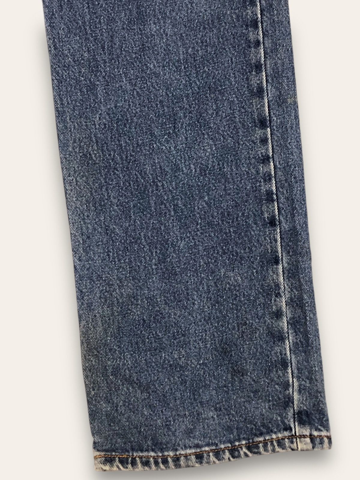 Jean 00s Vintage LEVIS Slightly Distressed Denim Blue Jeans 582 Size US 30 / EU 46 - 3 Thumbnail