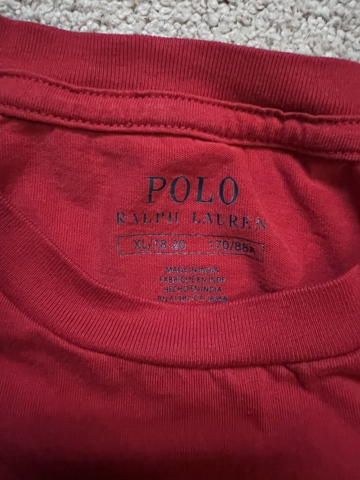 Polo Ralph Lauren Polo Ralph Lauren Big Pony Longsleeve Size US XL / EU 56 / 4 - 5 Thumbnail