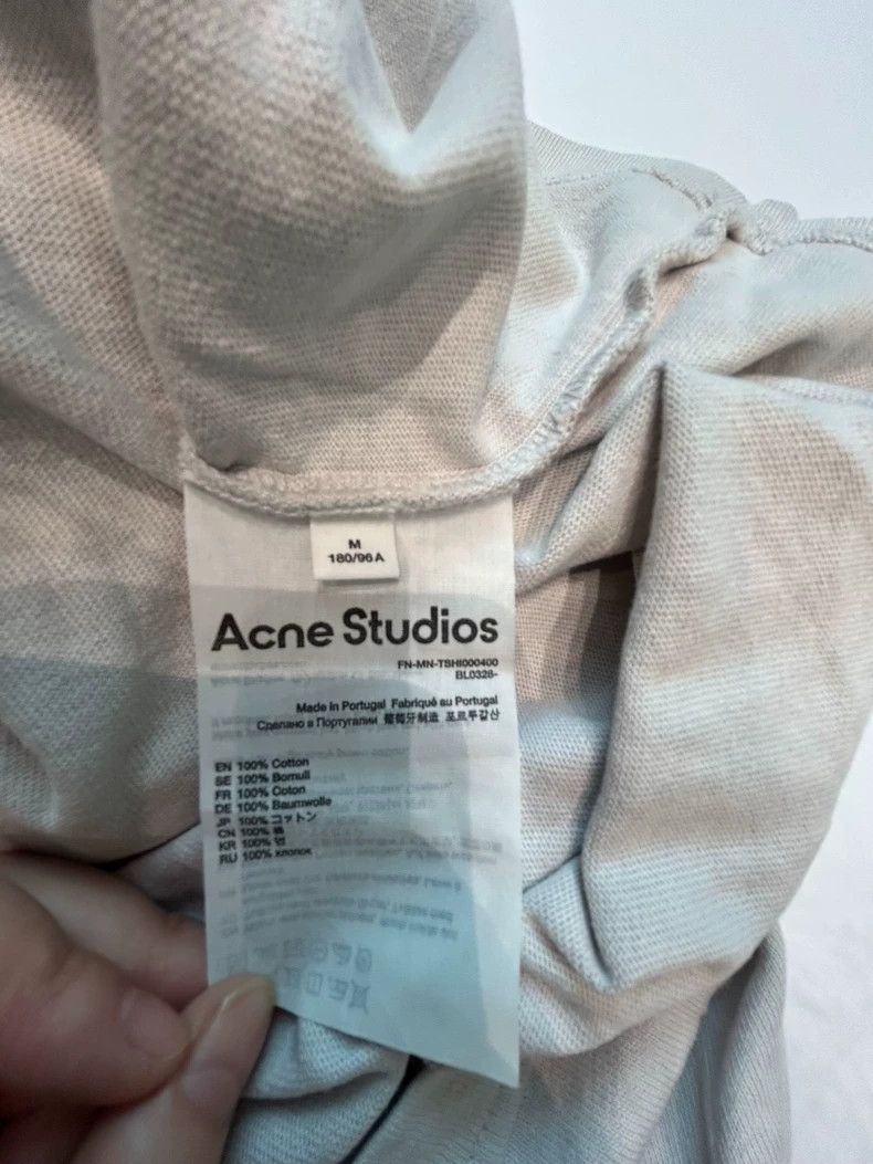 Acne Studios Acne Studios A white top with short sleeves Size M / US 6-8 / IT 42-44 - 5 Thumbnail
