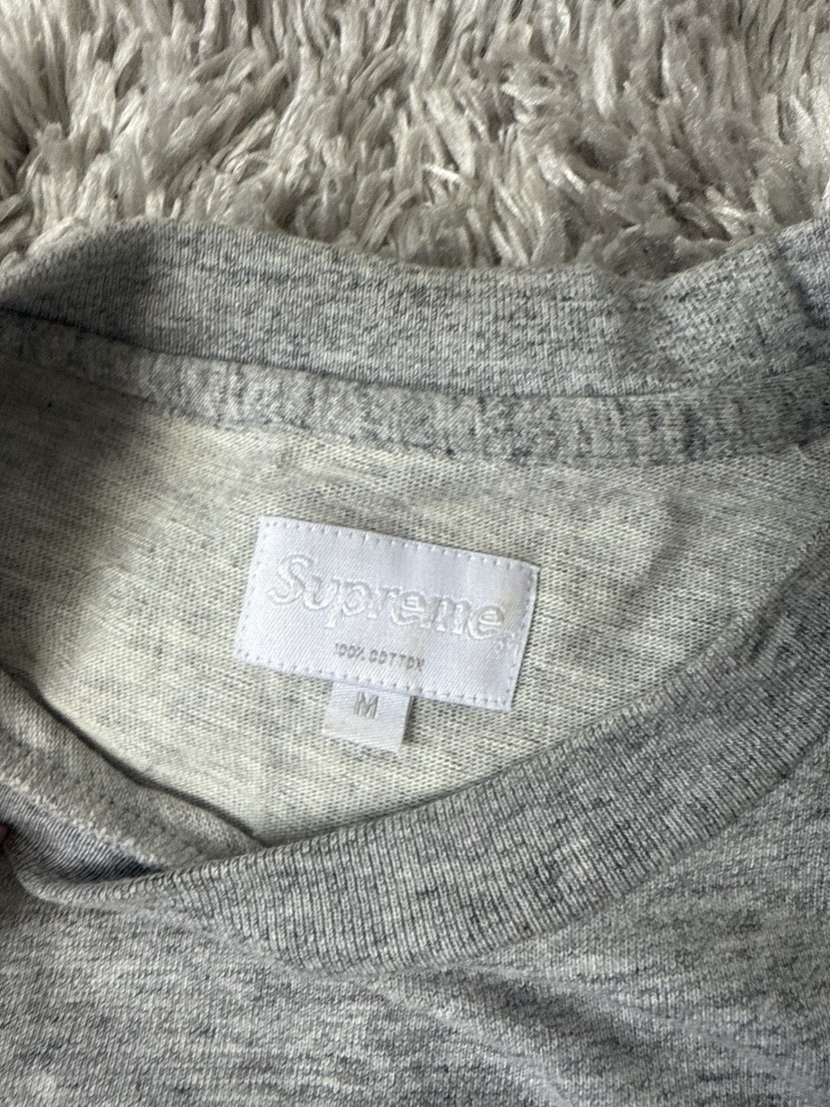Supreme Unisex Grey Supreme Crewneck Sweatshirt Size US M / EU 48-50 / 2 - 2 Thumbnail