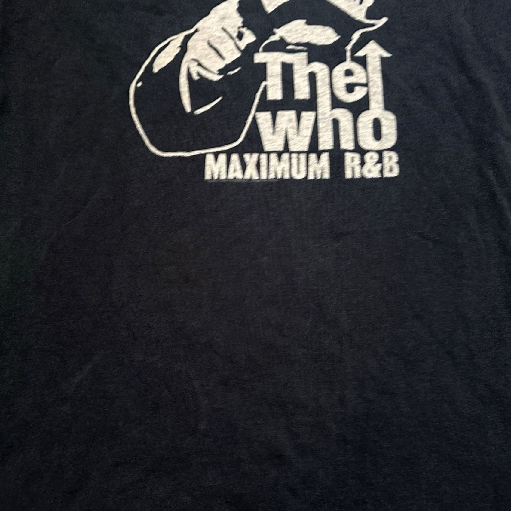 Vintage The Who Tour Shirt Mens Small Black Cotton Graphic Print Crew Neck Band Grunge Y2K Rock Rock Band T-Shirt Mens Short Sleeve Size US S / EU 44-46 / 1 - 2 Thumbnail