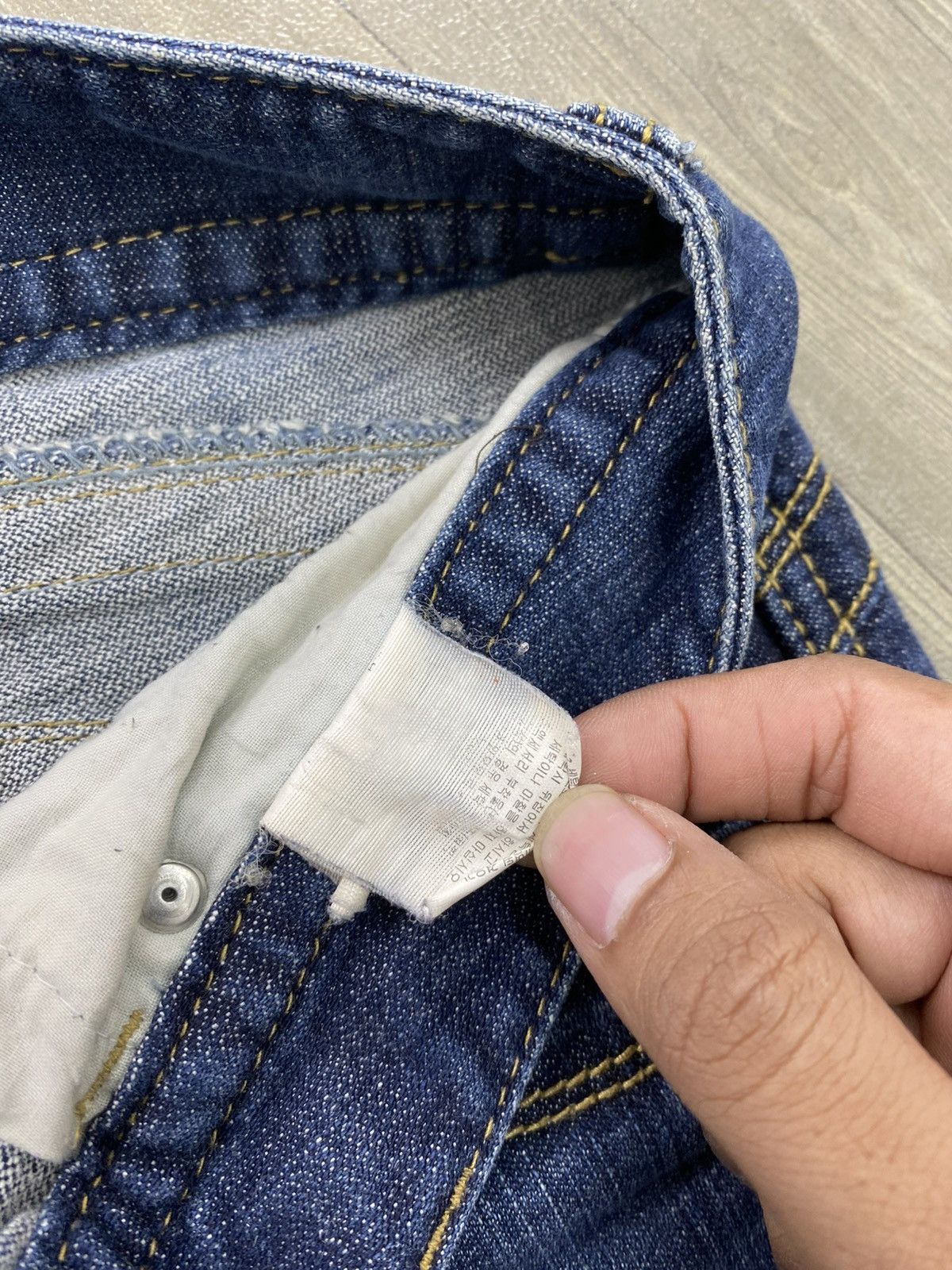 If Six Was Nine 2000s Bangbang Flared Jeans Faded Kmrii Lgb Punk Style Y2K Size US 28 / EU 44 - 11 Thumbnail