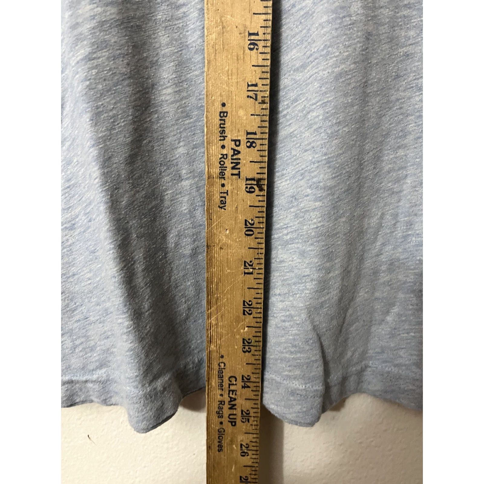 Banana Republic Banana Republic T-Shirt Mens S Blue Space Dye Long Sleeve Moisture Wicking Crew Neck Pullover 27 in Cotton Blend Regular Shirt Size US S / EU 44-46 / 1 - 5 Thumbnail