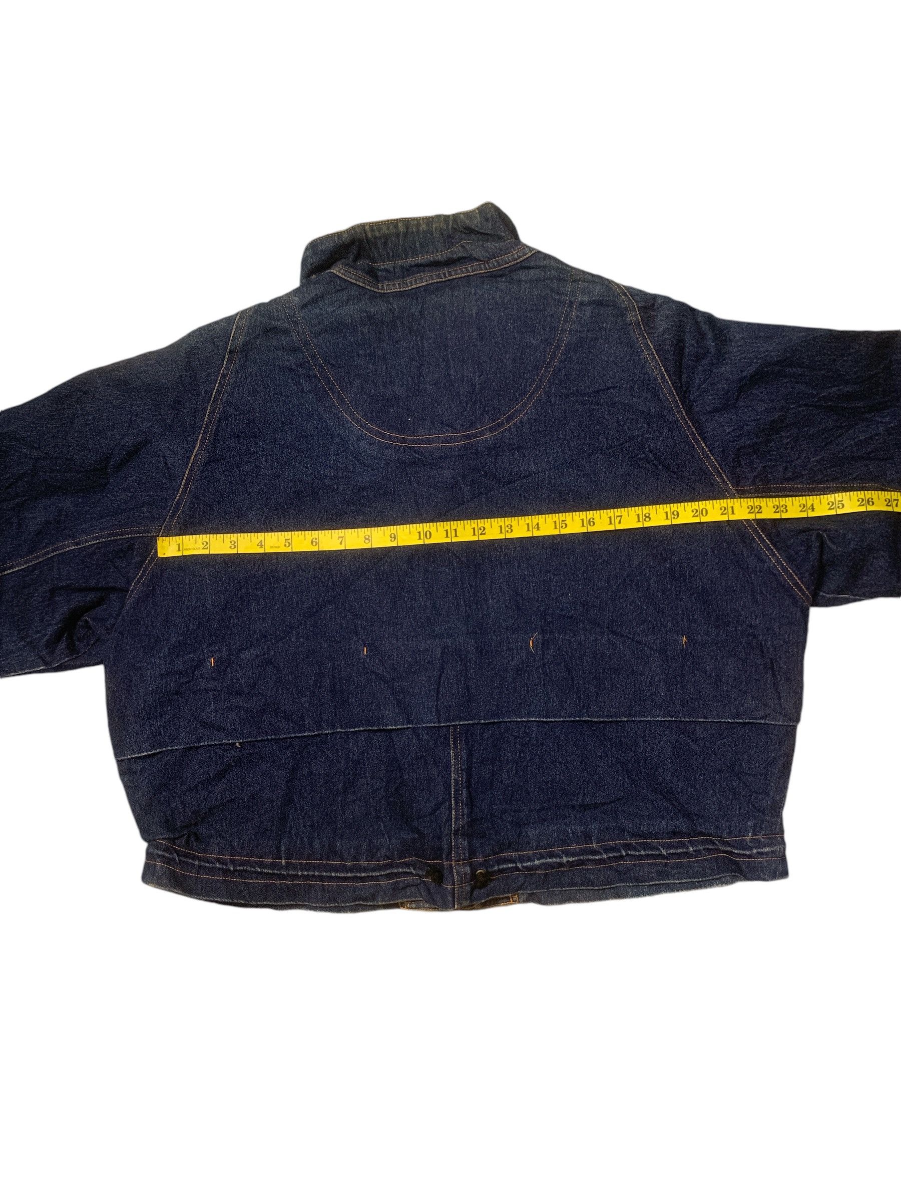 Designer Rare Design Vintage Avant Le Temps Denim Jackets Size XXL / US 16-18 / IT 52-54 - 11 Thumbnail