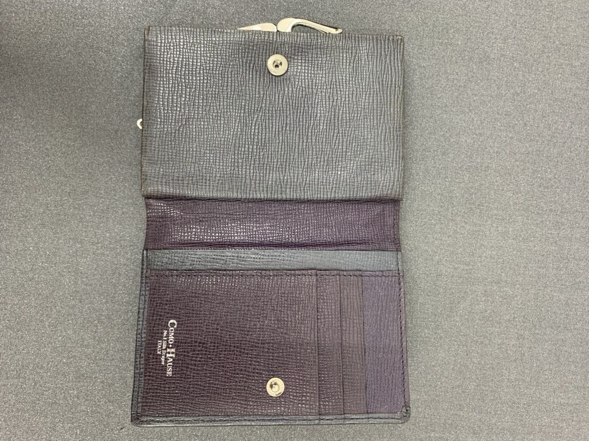 Japanese Brand Como House Italy Leather Wallet Size ONE SIZE - 5 Thumbnail