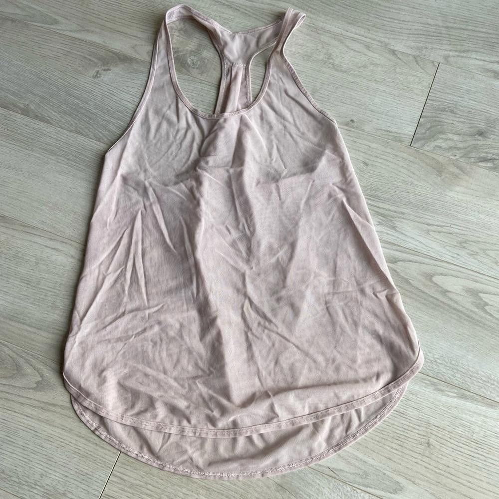 Designer Lightweight Pink Athletic Tank Top Size M / US 6-8 / IT 42-44 - 1 Thumbnail