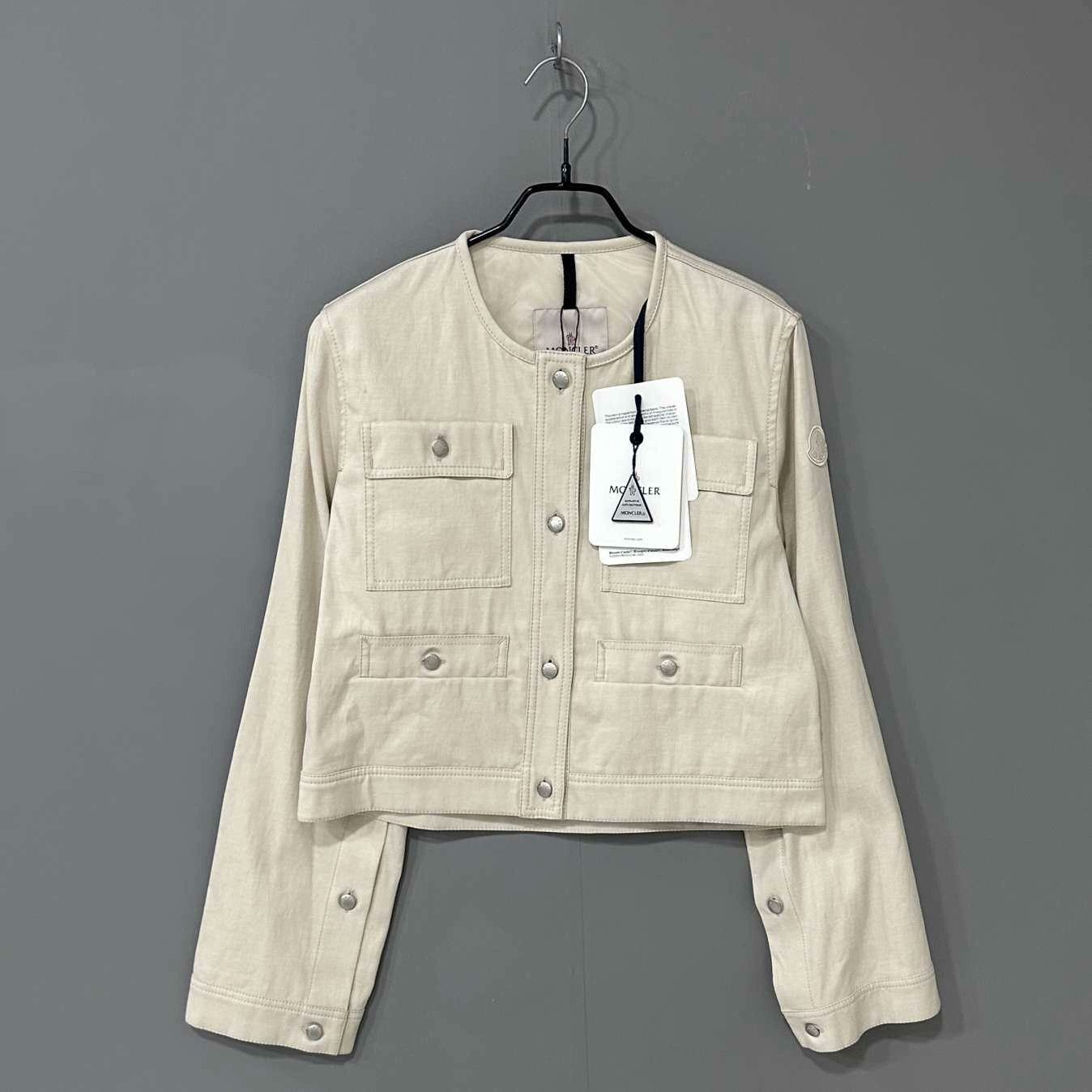 Moncler Moncler Denim Jacket S Women Size S / US 4 / IT 40 - 1 Thumbnail