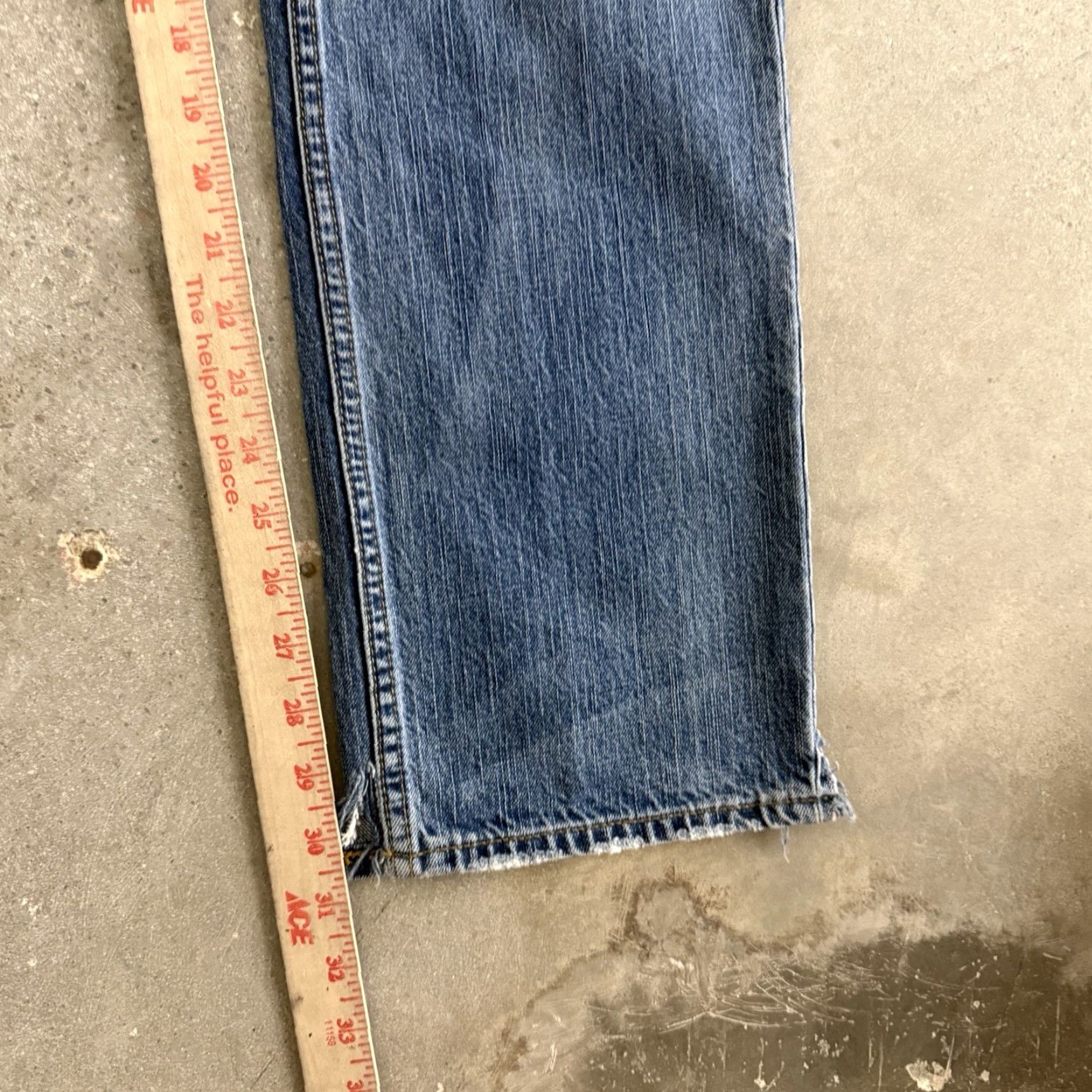 American Eagle Outfitters American Eagle Jeans Made To Last Patchwork Mens Size 32x32 Distressed Size US 32 / EU 48 - 7 Thumbnail