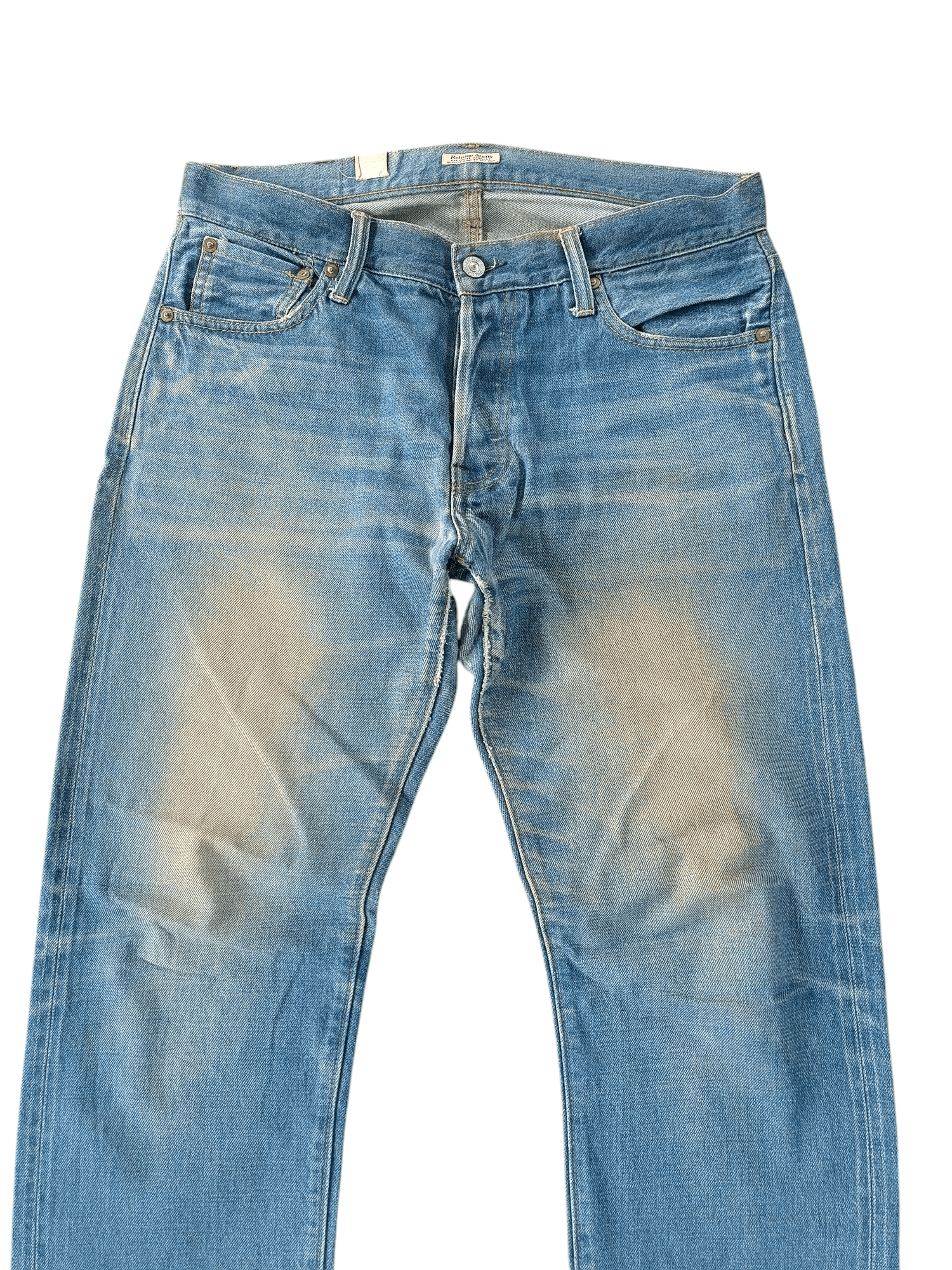 Japanese Brand × Vintage VINTAGE Relume Selvedge Whiskers Faded Denim E243i Size US 32 / EU 48 - 1 Thumbnail
