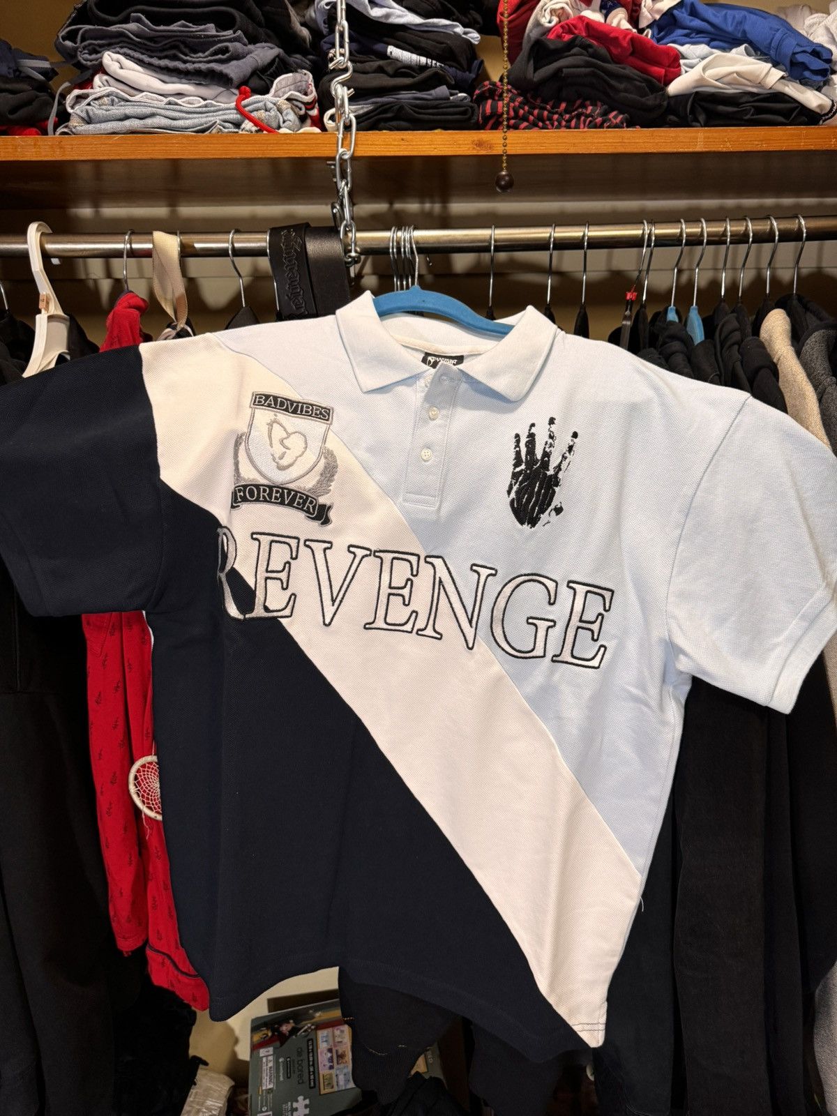 Revenge Revenge X Heartbreak Crest Polo Size US M / EU 48-50 / 2 - 1 Thumbnail
