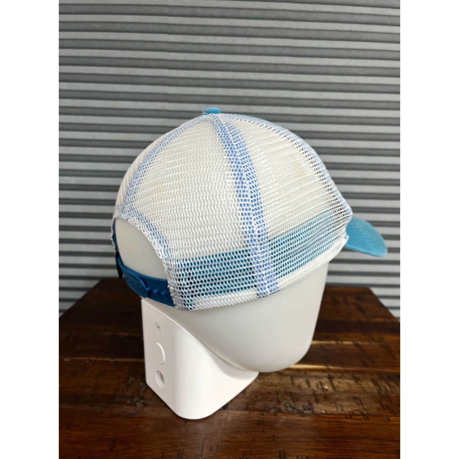 Patagonia VINTAGE Patagonia Hat Cap Snap Back Adult Blue Cotton Polyester Trucker Size ONE SIZE - 7 Thumbnail