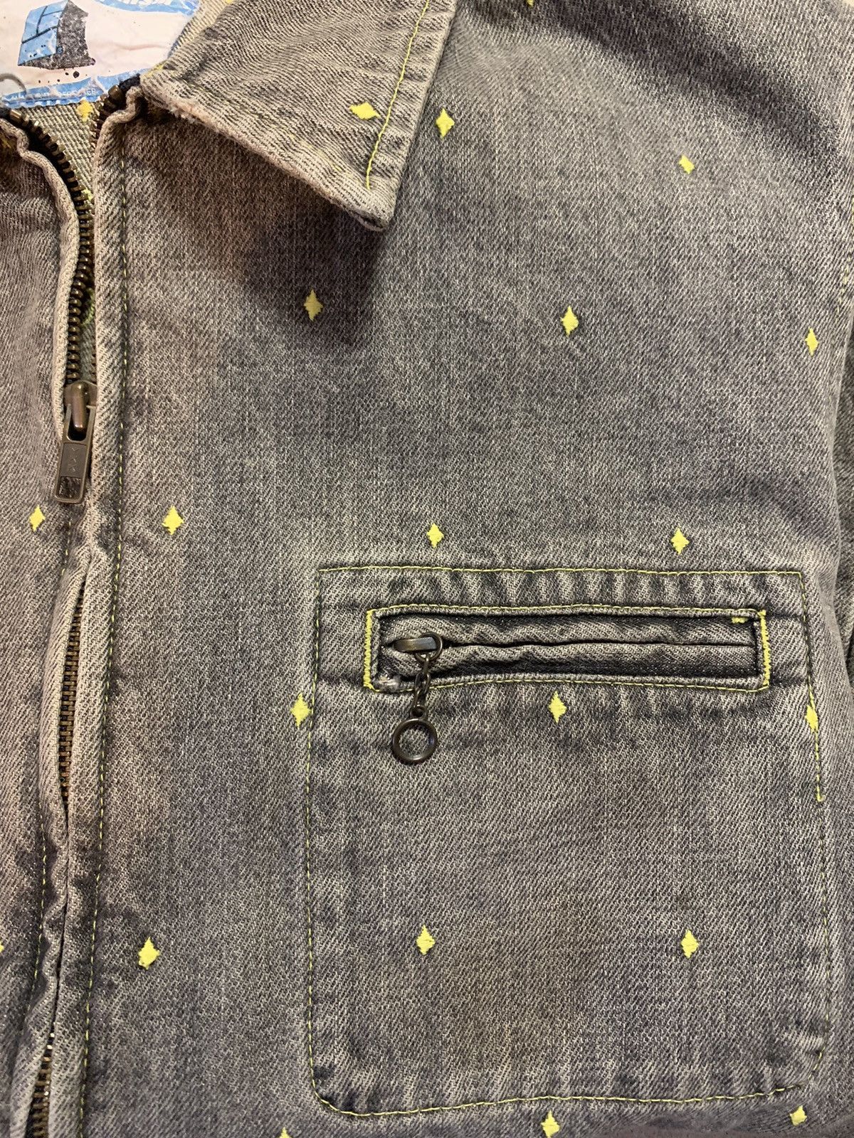 Undercover Undercover Illusion of Haze SS02 Bear Denim Jacket Size US M / EU 48-50 / 2 - 6 Thumbnail
