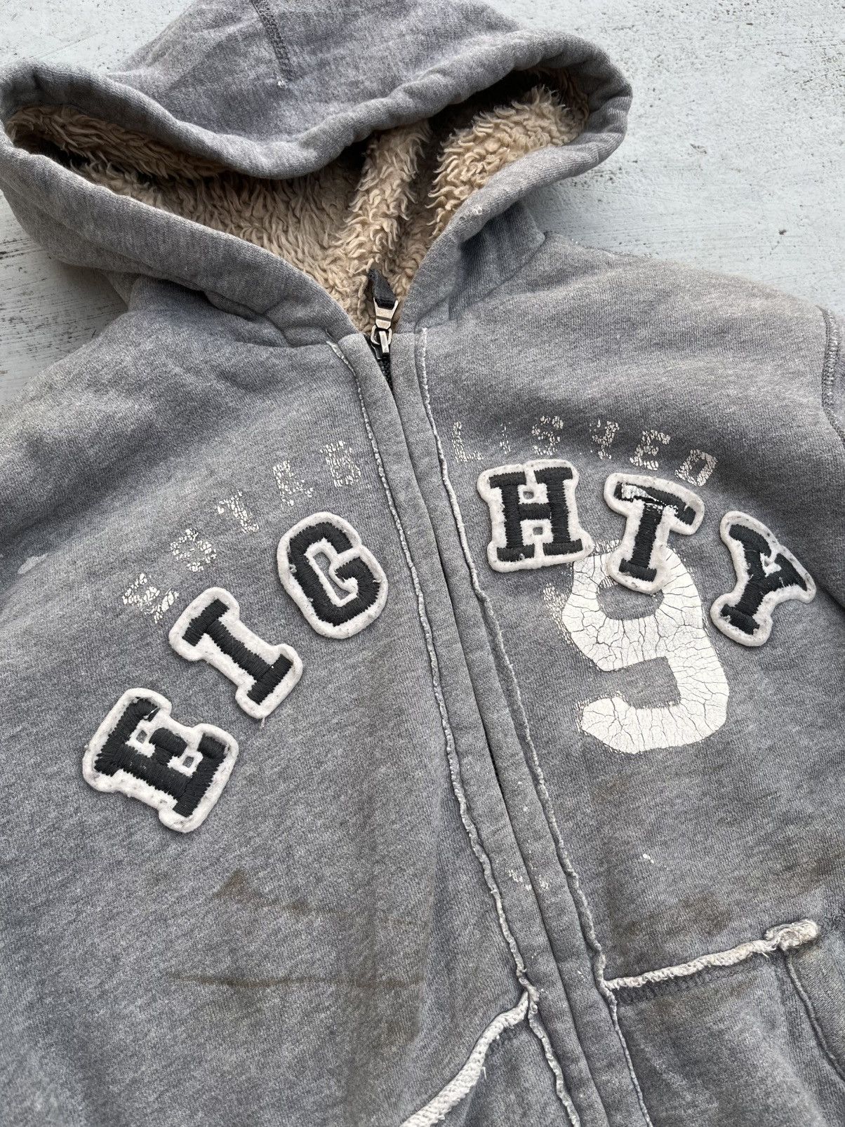 Japanese Brand Athl Dept Destroyed Hoodie Y2K Size US S / EU 44-46 / 1 - 6 Thumbnail