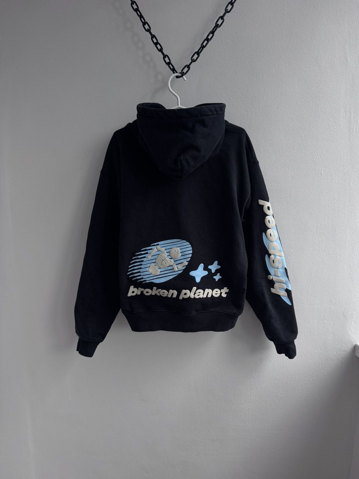 Broken Planet Broken Planet Cosmic Speed Black Men’s Hoodie Size US M / EU 48-50 / 2 - 17 Thumbnail