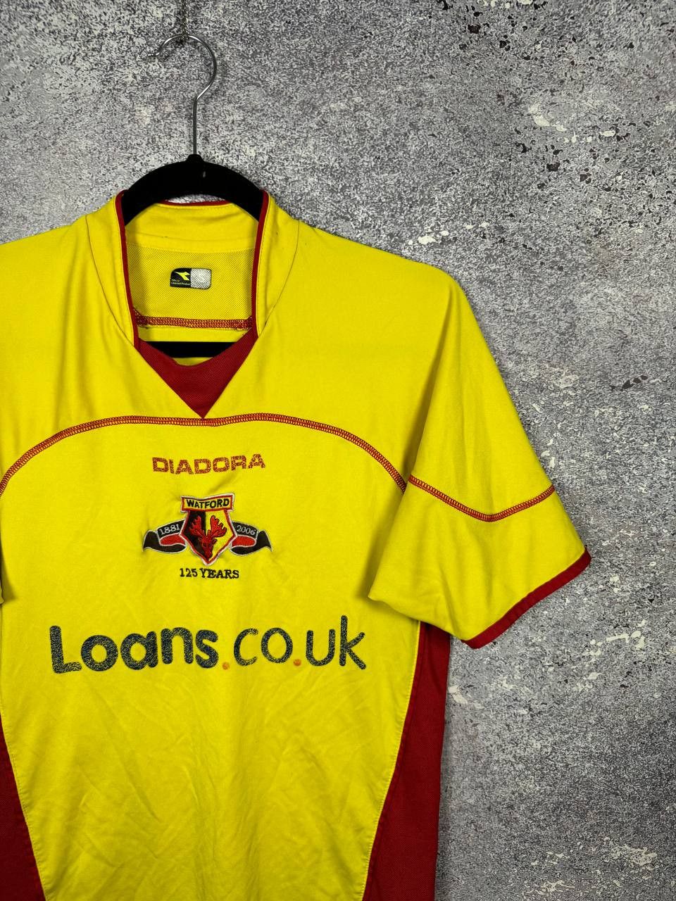 Diadora VIntage Watford 2006/07 Diadora 125th Anniversary Jersey Size US S / EU 44-46 / 1 - 2 Thumbnail