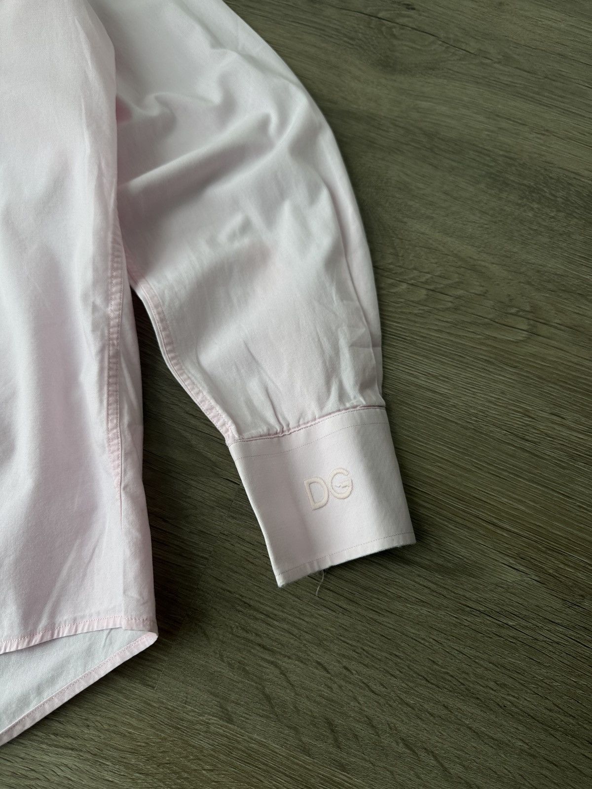 Dolce & Gabbana Vintage Dolce Gabbana Pink Big Logo Shirt Size US M / EU 48-50 / 2 - 4 Thumbnail