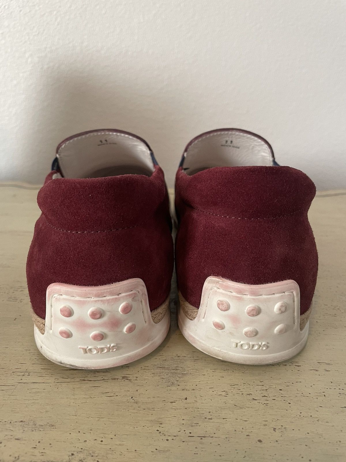 Tod's Suede Espadrille Loafer Size US 12 / EU 45 - 6 Thumbnail