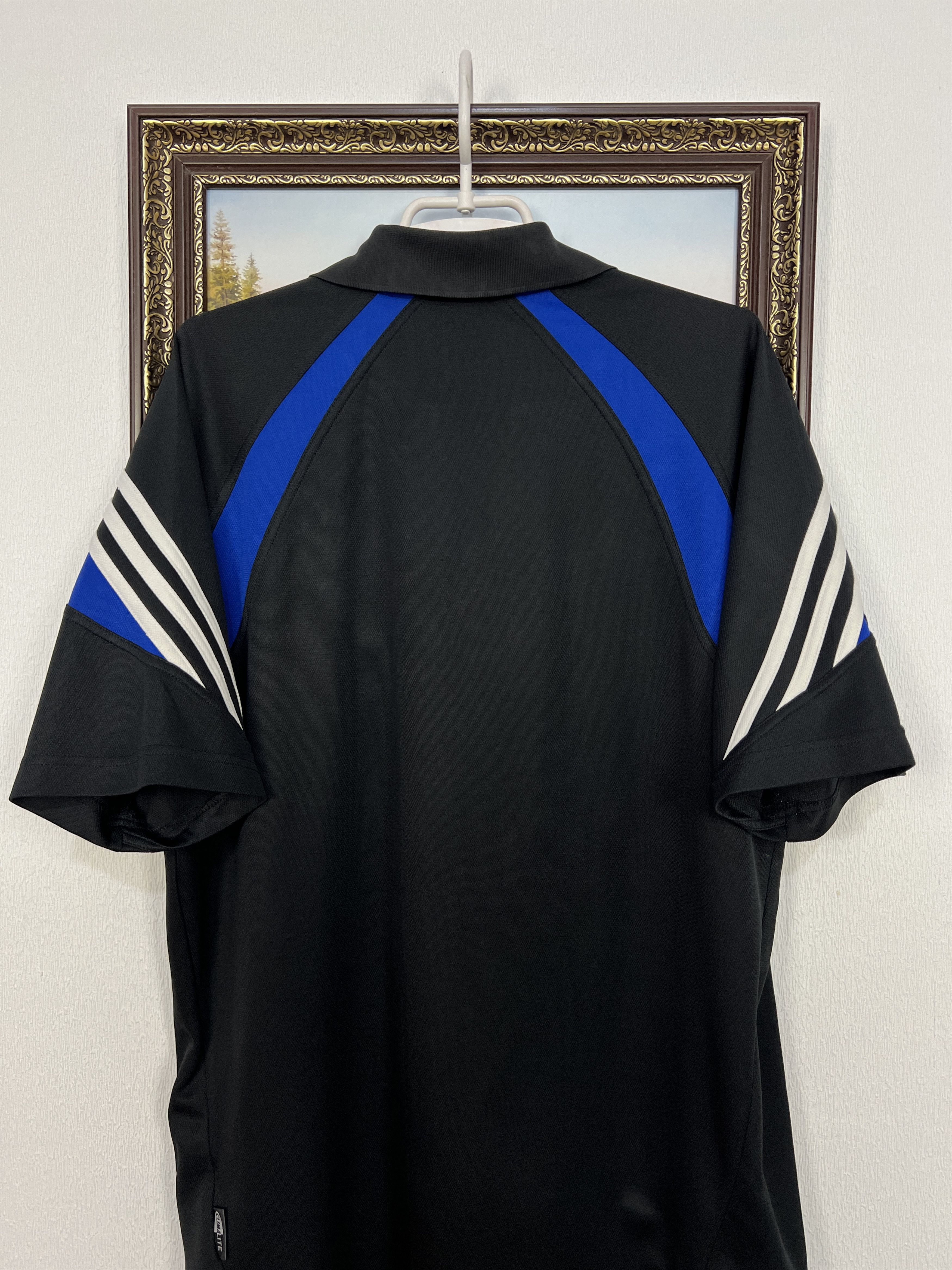 Adidas Vintage Adidas Newcastle United Football Train Polo Shirt Size US L / EU 52-54 / 3 - 15 Thumbnail