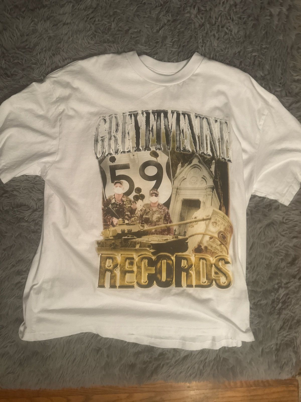 G59 Records Official G59 White Guerillas tee Size US L / EU 52-54 / 3 - 1 Thumbnail