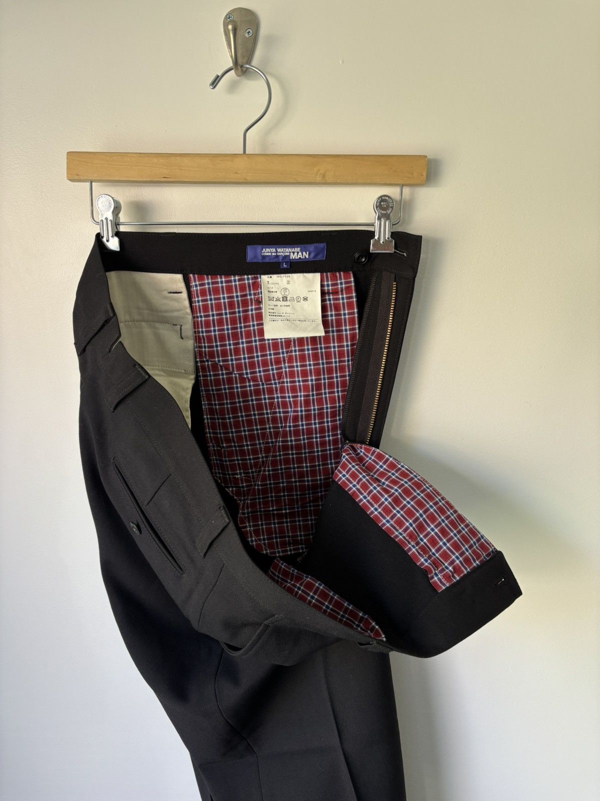 Junya Watanabe Junya Watanabe Cropped Trouser Size US 34 / EU 50 - 5 Thumbnail