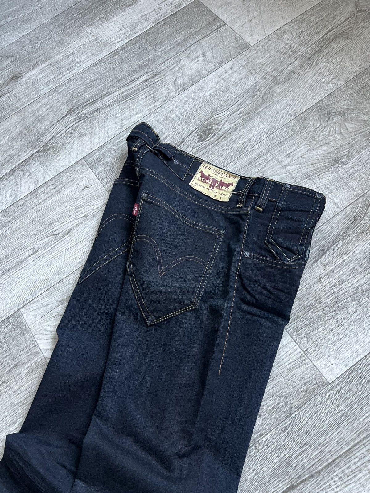 Levi's Crazy Vintage Levis Engineered Japan Jeans If Six Was Nine Size US 32 / EU 48 - 3 Thumbnail