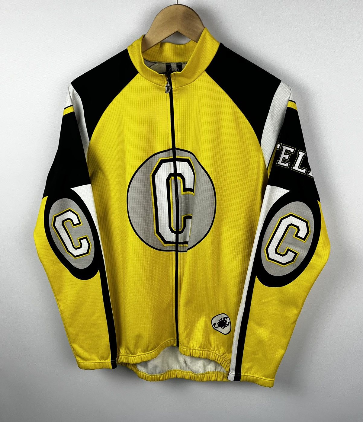 Vintage Castelli Cycling Jersey Mens L Yellow Size US L / EU 52-54 / 3 - 1 Thumbnail