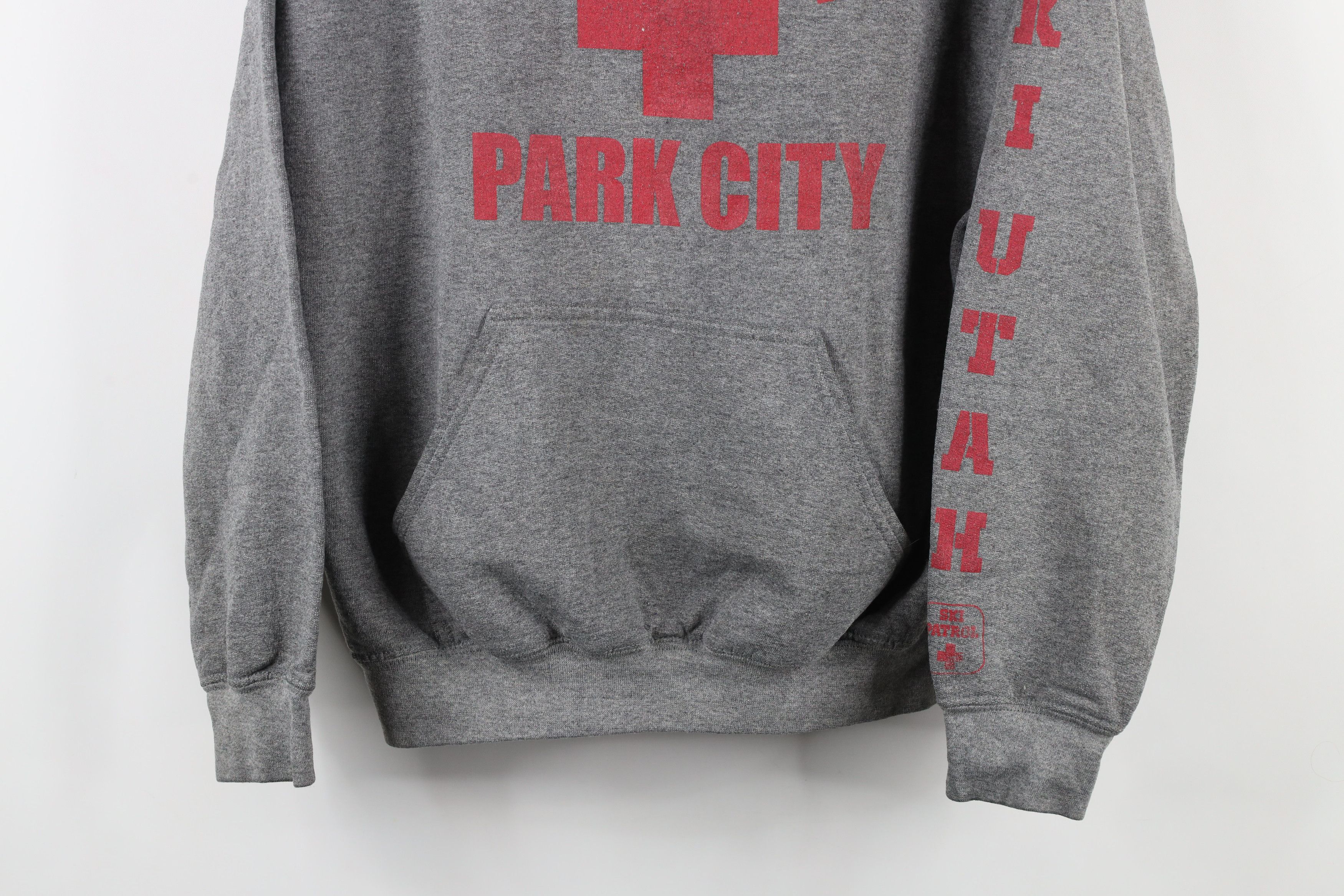 Vintage Vintage Streetwear Patrol Park City Utah Hoodie Sweatshirt Size US M / EU 48-50 / 2 - 3 Thumbnail