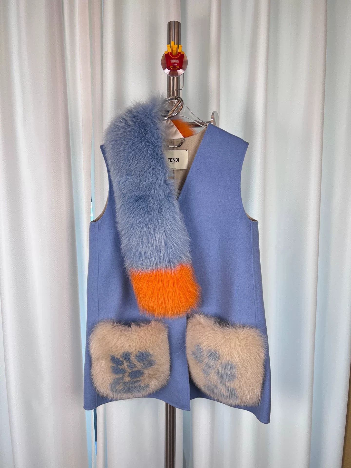 Fendi FENDI Fox Fur Scarf Size ONE SIZE - 1 Thumbnail
