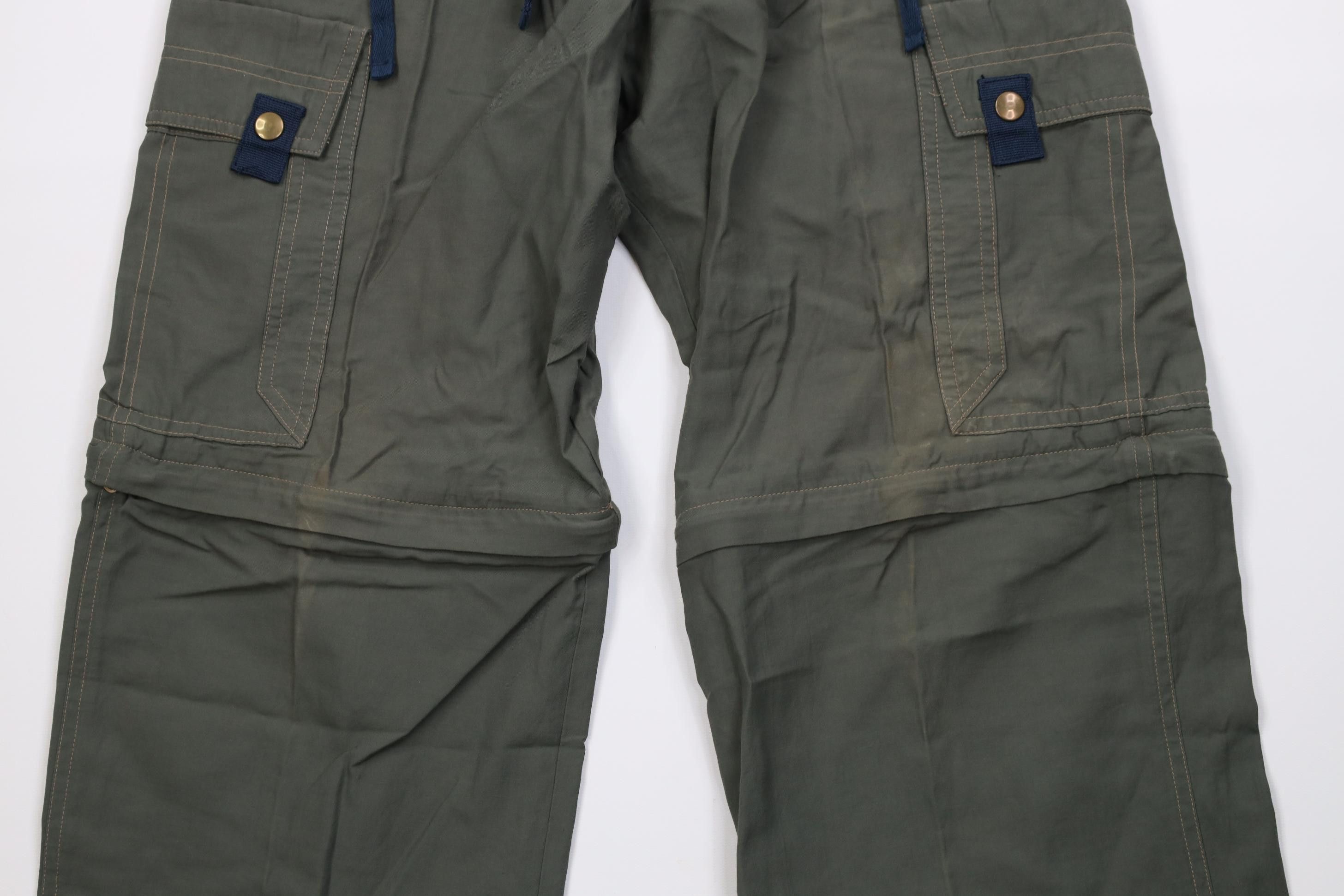 Vintage Vintage 90s Y2K Streetwear Convertible Wide Leg Cargo Pants Size US 30 / EU 46 - 3 Thumbnail