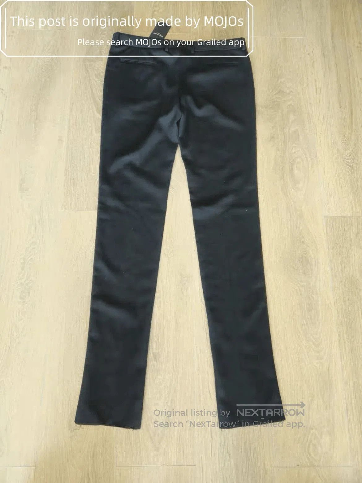 Saint Laurent Paris Sz 50 Saint Laurent Paris 13AW Runway Woven Trousers mojos. Size US 34 / EU 50 - 2 Thumbnail