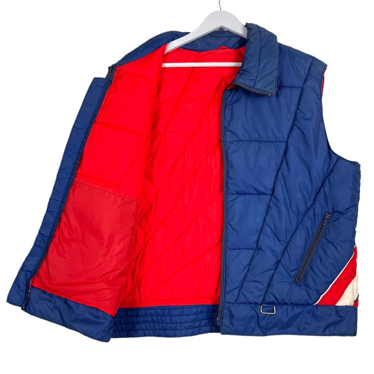 Japanese Brand × Vintage 💥80s WHITE STAG SKI TANKTOP PUFFER VEST Size US L / EU 52-54 / 3 - 6 Thumbnail