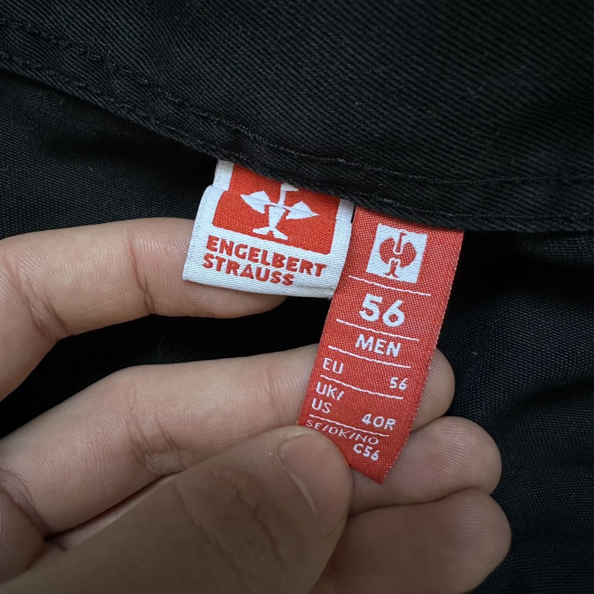 Carhartt VTG Engelbert Strauss Work Wear Pants Size 56 (40R) Trashed Size US 40 / EU 56 - 8 Thumbnail