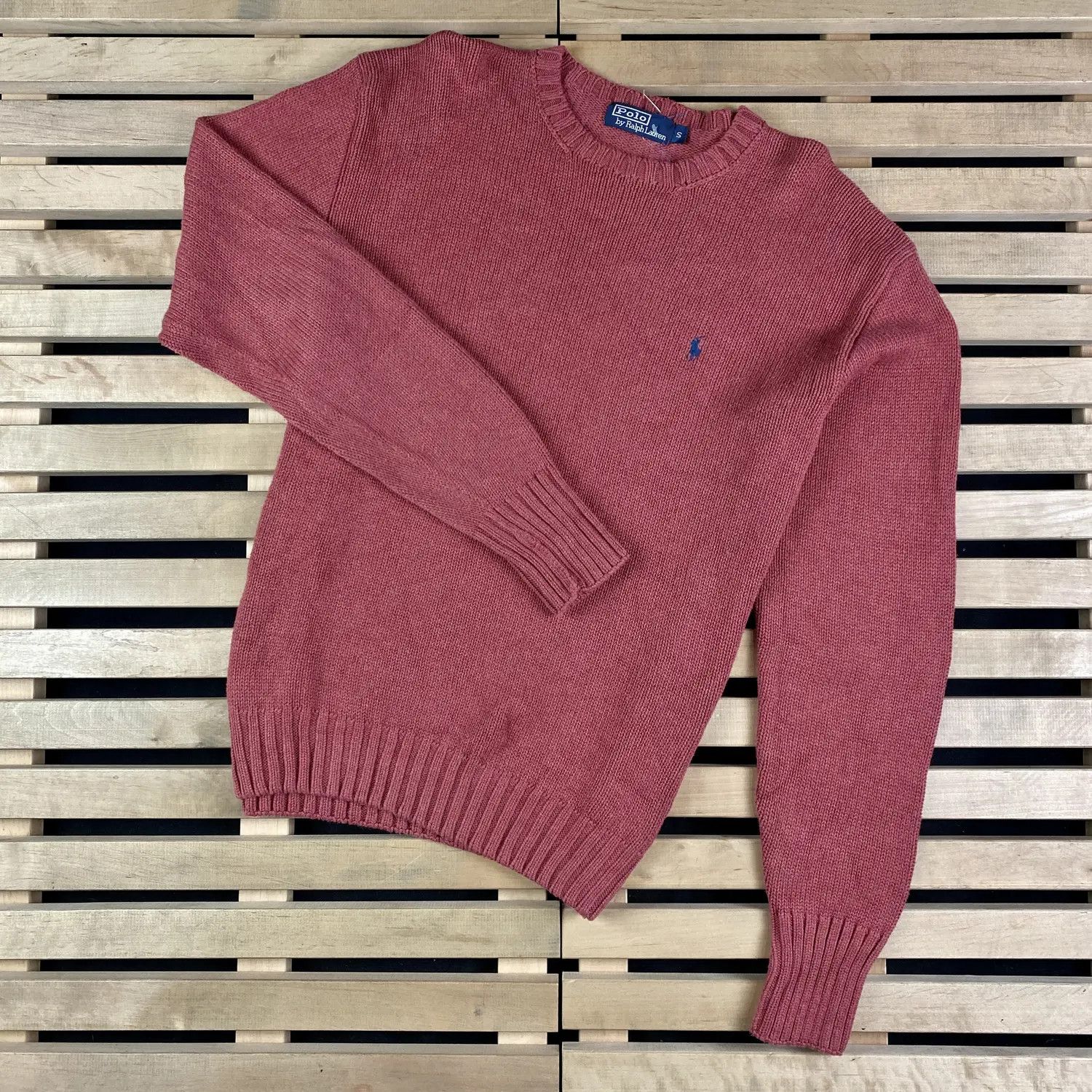 Polo Ralph Lauren Mens Vintage Sweater Polo Ralph Lauren Size S Size US S / EU 44-46 / 1 - 1 Thumbnail