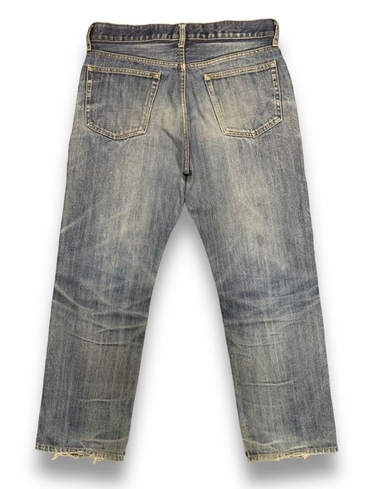 Uniqlo Vintage Y2K Uniqlo S002 Washed Ripped Distressed Denim Jeans ...