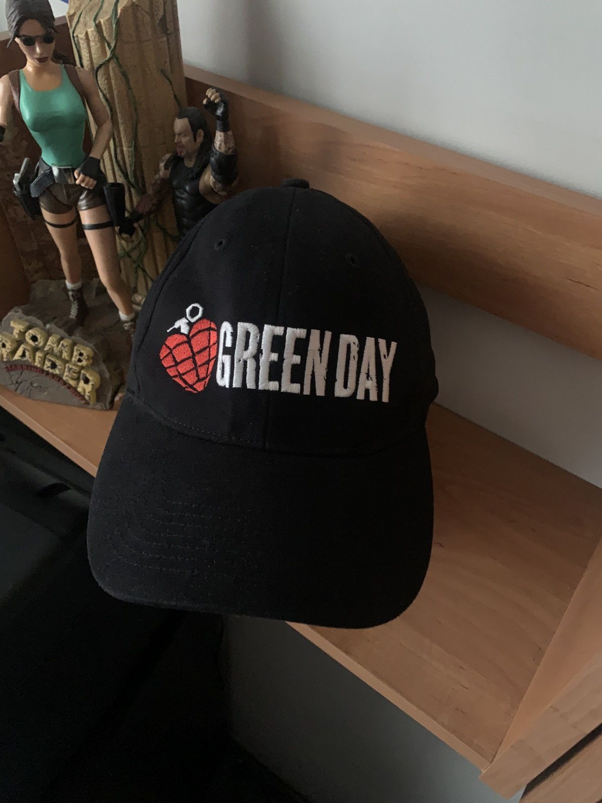 2005 Vintage Green Day American Idiot Black Cap