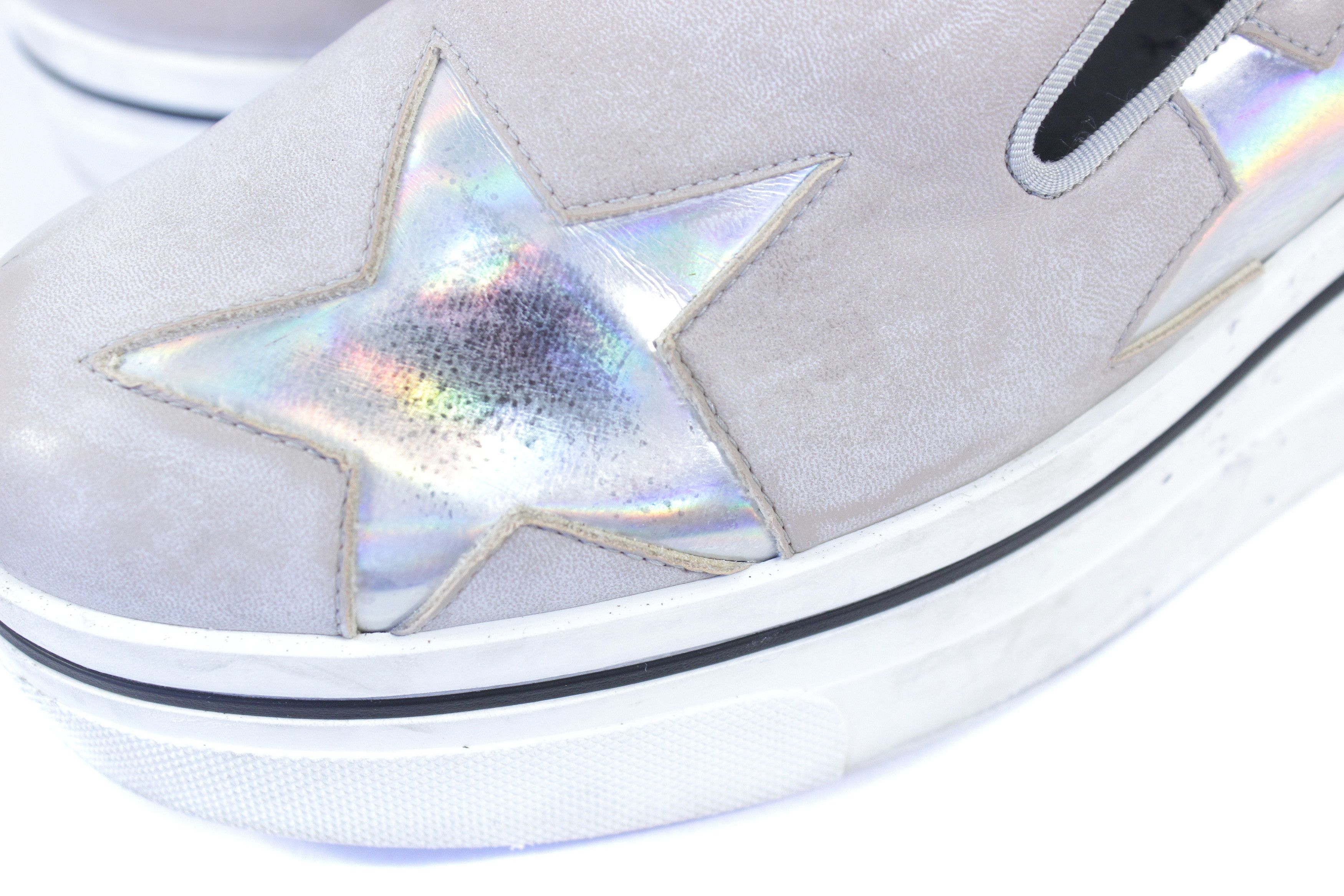 Stella McCartney Binx Stars Leather Slip Ons Size US 9 / IT 39 - 5 Thumbnail