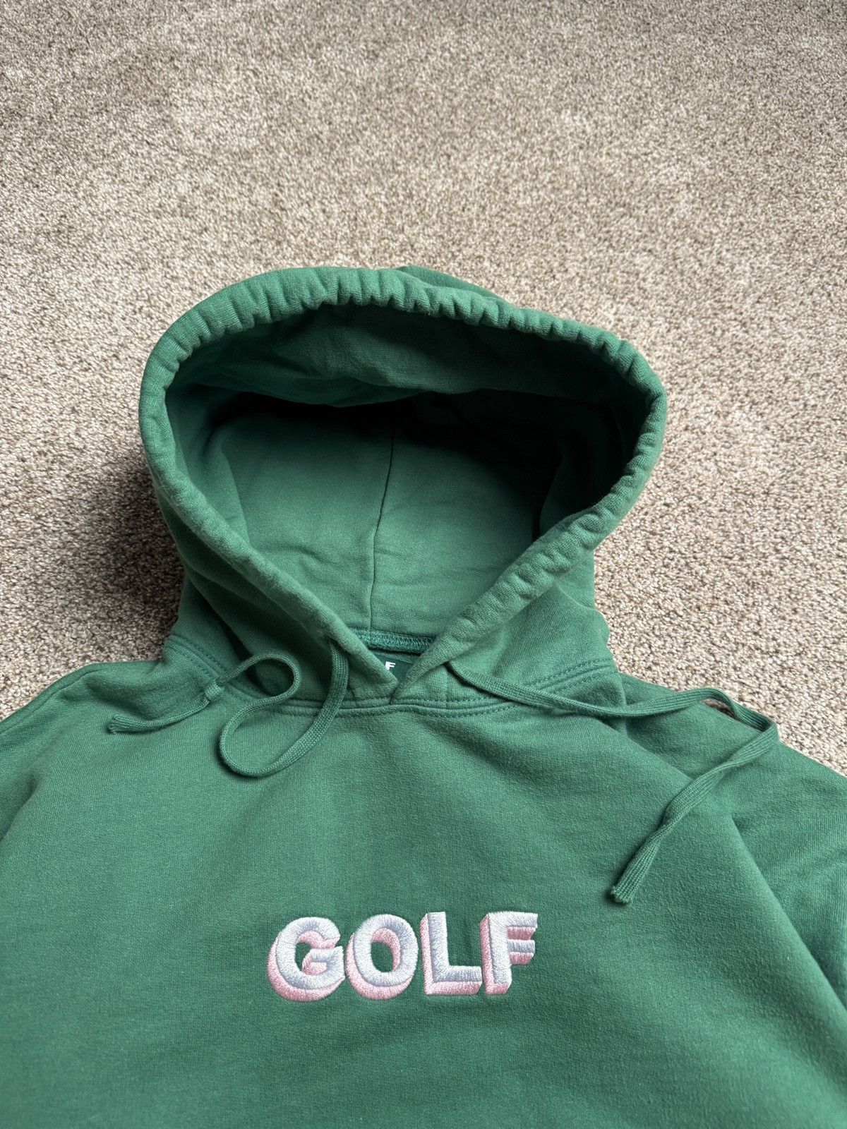 Golf Wang GREEN GOLF 3D LOGO EMBROIDERED HOODIE Size US S / EU 44-46 / 1 - 2 Thumbnail