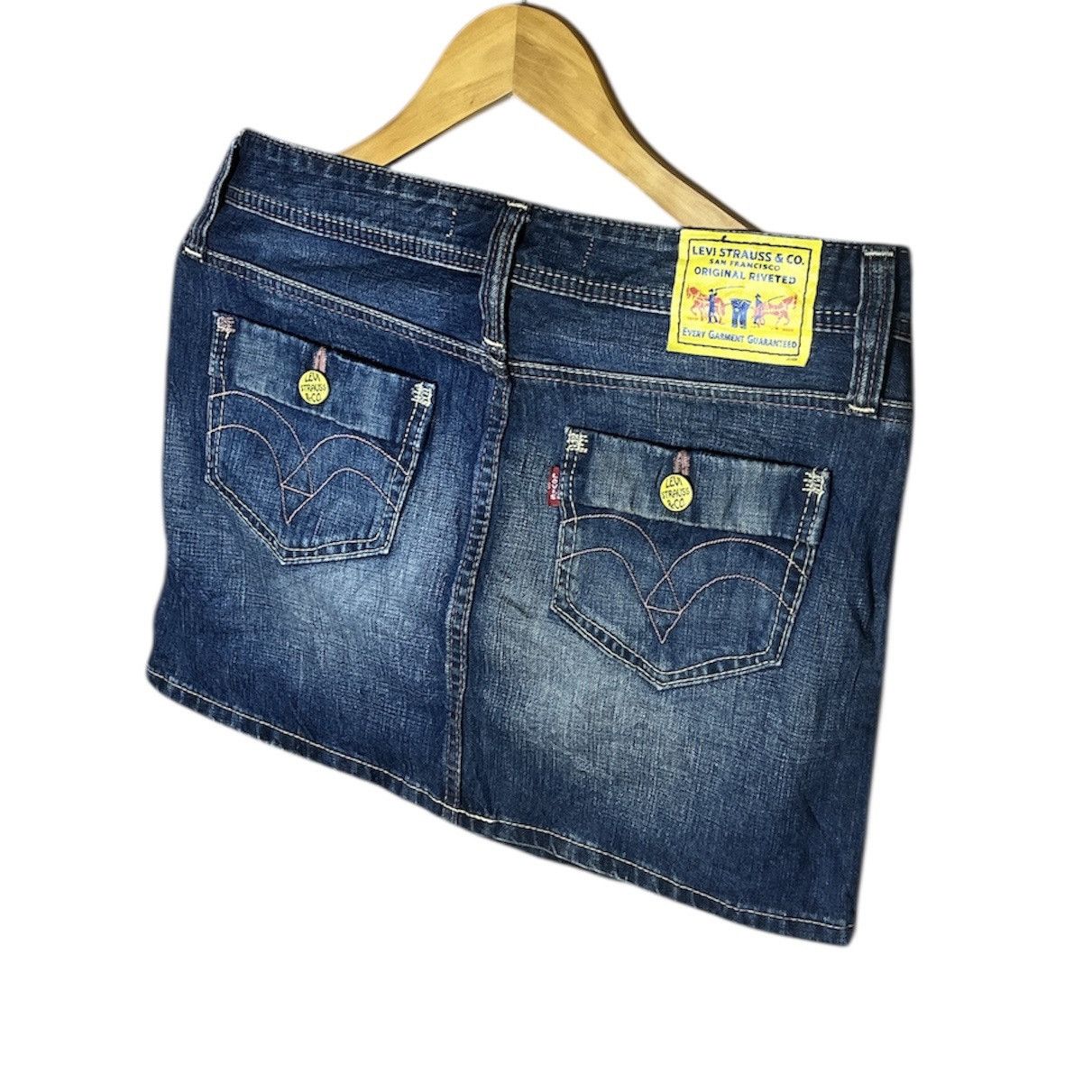 Levi’s Stone Wash Mini Skirt