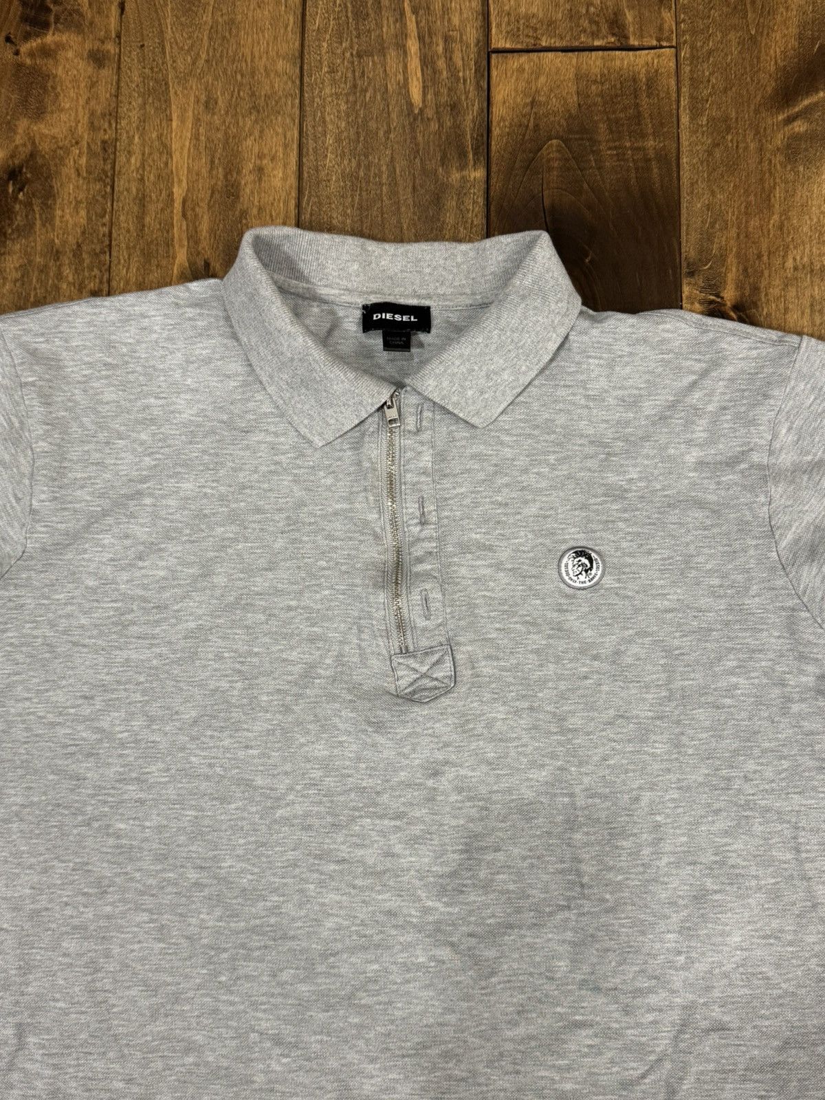 Diesel Vintage Diesel Polo Size US L / EU 52-54 / 3 - 3 Thumbnail