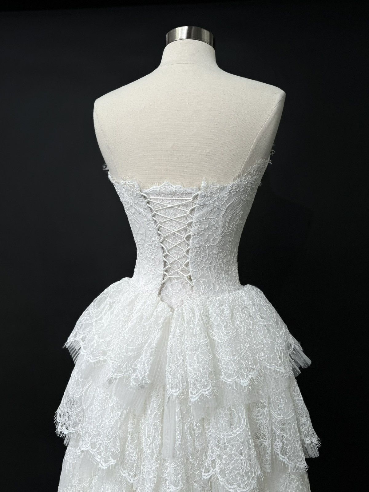 Other Preloved US 2-8 Custom Anna Augusta Bridal Gown Size M / US 6-8 / IT 42-44 - 7 Thumbnail