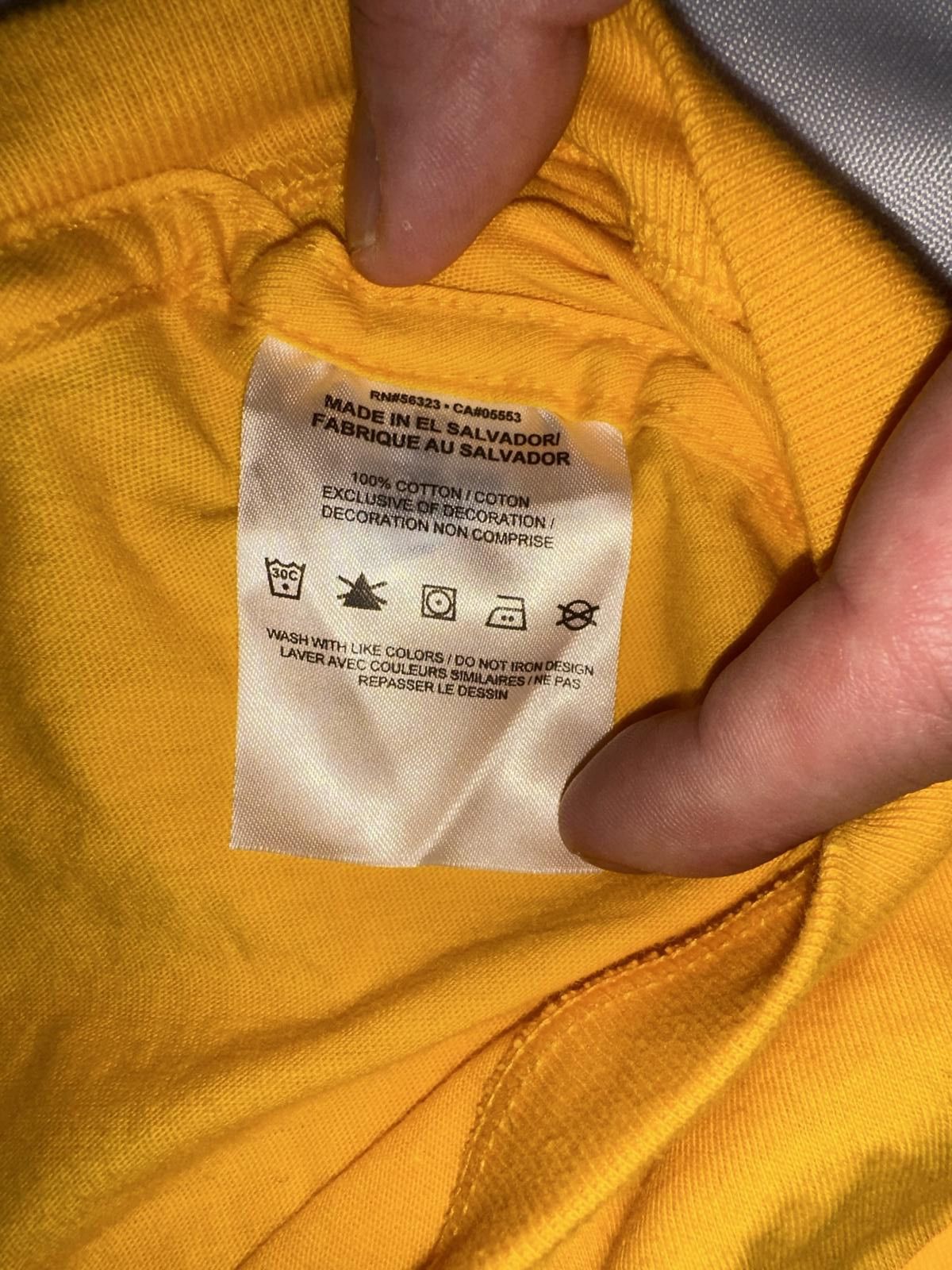 Nike Nike Air Box Speed Nike Air University Gold Shirt Size US XL / EU 56 / 4 - 6 Thumbnail