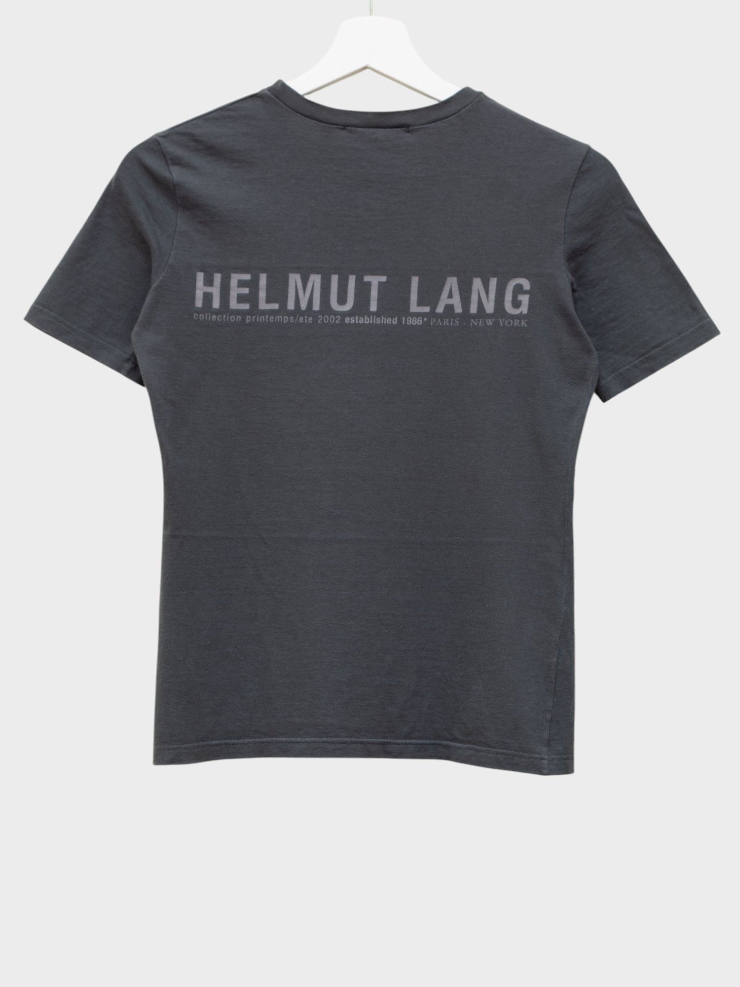 本人期　Helmut Lang 1999ss / backstage tee Helmut Lang Archive 1999 Backstage T-Shirt | eBay